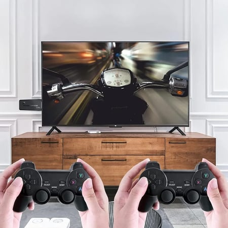 جهاز العاب الطبيبن مع وحدة تحكم لاسلكية