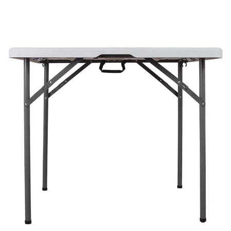 طاولة رحلات قابلة للطي ابيض