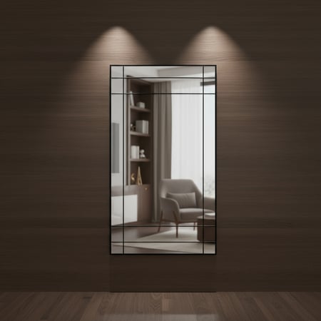 مراية حائط المونيوم مقاومة للكسر