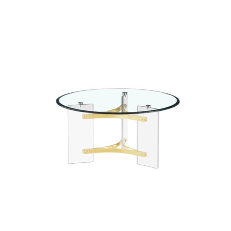 طاولة اكريلك مفرد دائري 90 سم