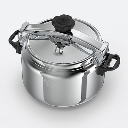 قدر ضغط السيف من الاستيل 7 لتر فضي