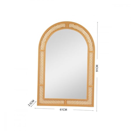 مرايا جداريه بإطار ديكور المنزل