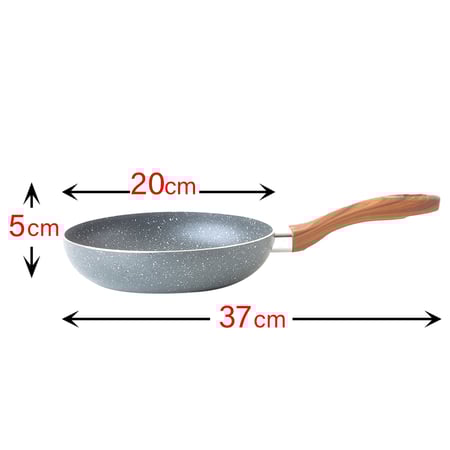 مقلى جرانيت غير لاصقة 20 سم