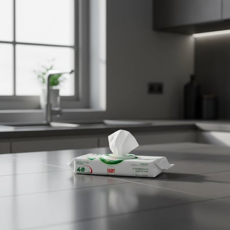 مناديل فيري موب كلين  باور 100 منديل