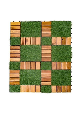 باركية ارضيات - ديكور بلاط عشب وبلاط خشب