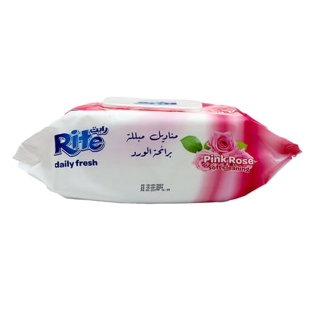 مناديل مبللة برائحة الورد العطرة