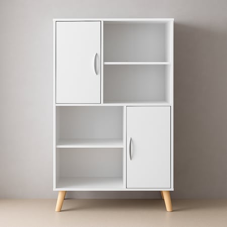 دولاب متعدد الإستخدام ماليزي أبيض