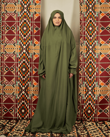 شرشف صلاة زيتي - بخنق مطاط