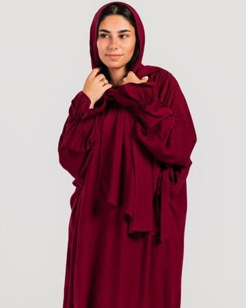 شرشف صلاة ماروني - لف بربطة جانبية