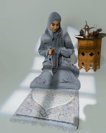 سجادة صلاة نور الفردوس