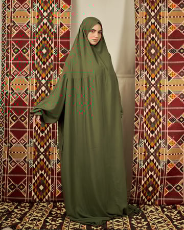 شرشف صلاة زيتي - بخنق مطاط