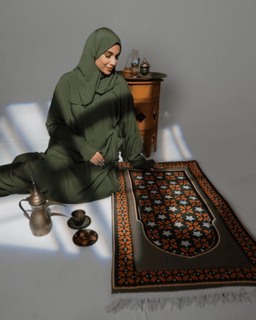 سجادة صلاة زخارف أندلسية