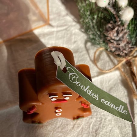 شمعة جنجر كوكيز