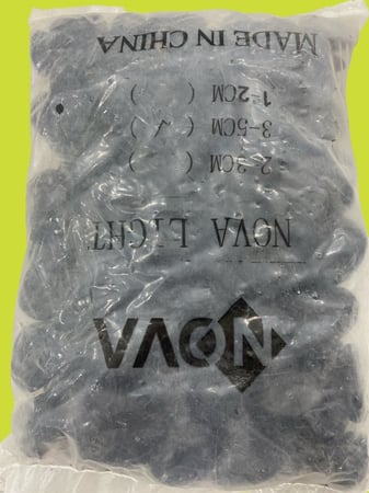 حجر زينه اسود لامع 10 كيلوا