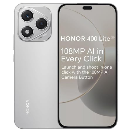 جوال هونر ذكي 400 لايت ثنائي شرائح الاتصال بذاكرة روم 256 جيجابايت وذاكرة رام 8 جيجابايت