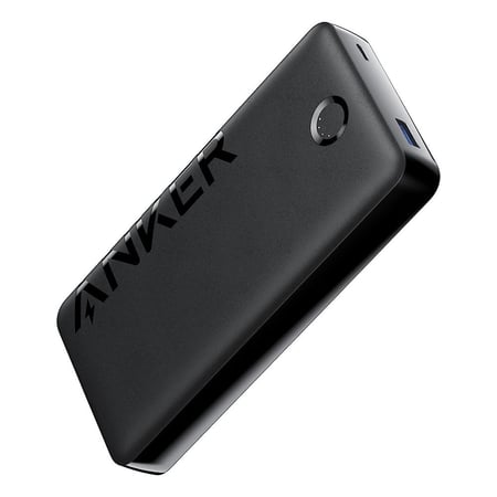 انكر باور بانك، شاحن مح II)، حزمة بطارية 20,000 mAh مع منفذين، شحن عالي السرعة 15 واط لهاتف ايفون وسامسونج جالمول 325 (باور كور 20 كيهكسي والمزيد، 20000 أمبير ساعة، الليثيوم، أسود