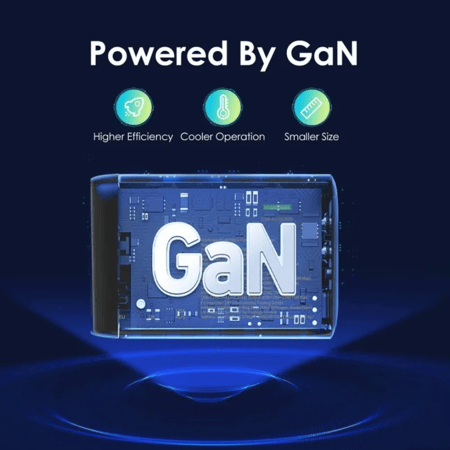 راف باور - فيش سفر بقوة 75 واط متعدد المداخل مع ثلاث منافذ تايب سي ومنفذ USB-A - اسود