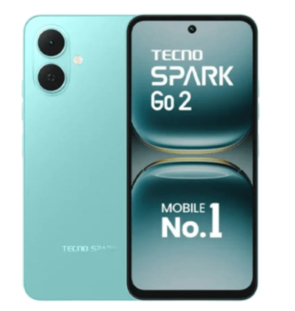 هاتف تكنو سبارك جو 2 ثنائي الشريحة، ذاكرة وصول عشوائي (RAM) سعة8 جيجابايت، شاشة 6.67 بوصة،