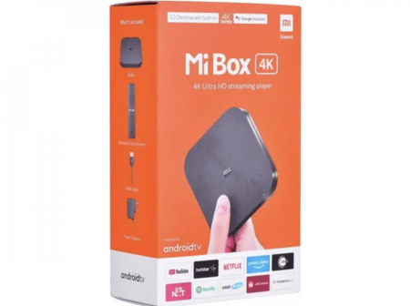 تي في بوكس شاومي مي بنظام أندرويد وجودة 4K ودقة فائقة الوضوح، طراز MDZ-22 أسود من شاومي