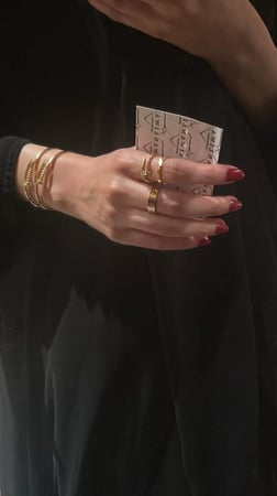 خاتم لوف عريض