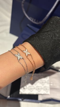 اسورة جو دو ليان حجر ابيض-روز قولد