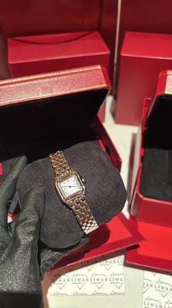 ساعة بانثر دو كارتييه -سمول