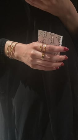 خاتم جست فل دايموند - قولد