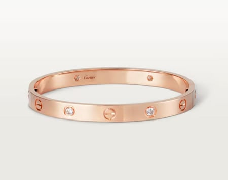 اسورة لوف روز قولد عريضة- بدايموند