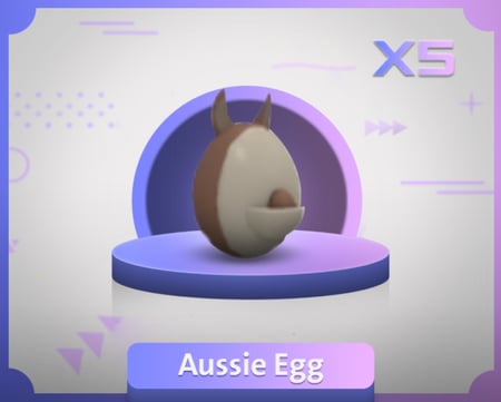 تصميم بيضة Aussie في لعبة roblox ادوبت مي