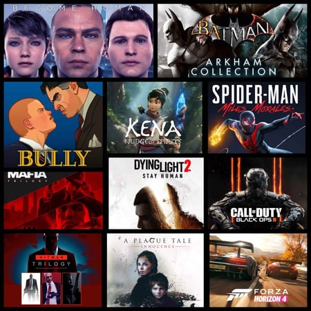 بكج Rio اكثر من 500 لعبة تختيم - Story Mode Package