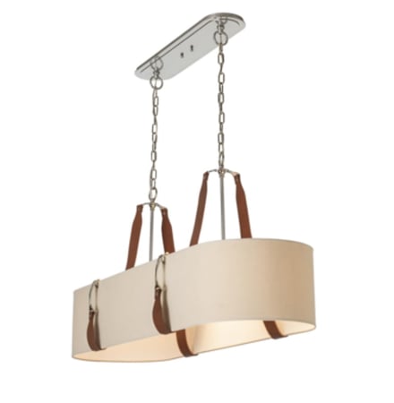 ثريا مضيئة بالطراز الجلدي / ثريا بضوء الفخامة الجلدية