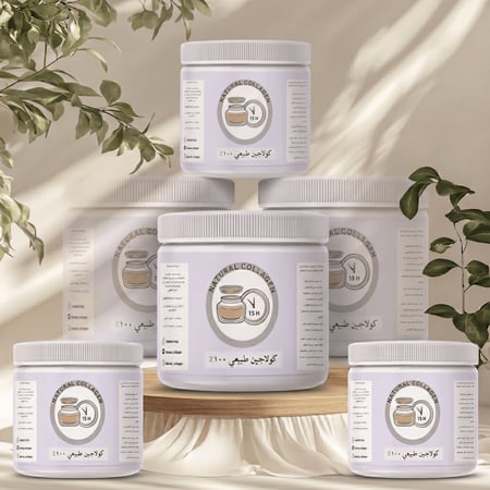 كورس كولاجين طبيعي4500 مل ( 6 علب كل علبة 750 مل )
