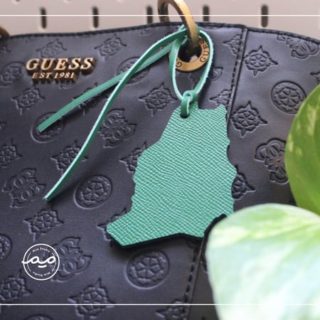 سلسلة مفاتيح أو حقيبة - خريطة المملكة