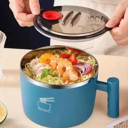 حافظة لطبخ الاندومي بالماء المغلي