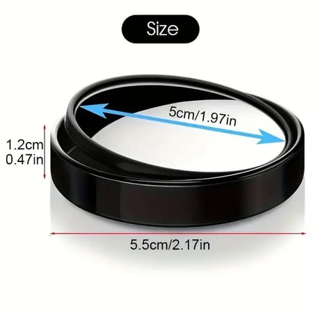 مرآة النقط العمياء والرؤية الخلفية للسيارات ( زوج )