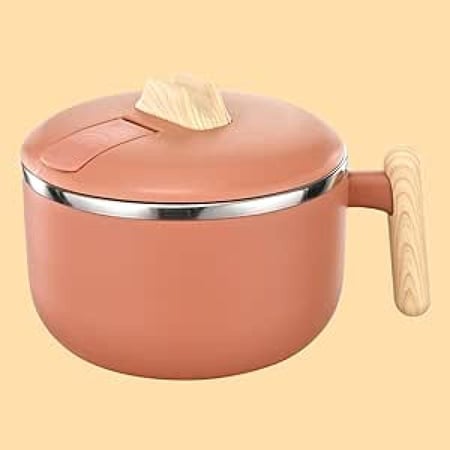 حافظة لطبخ الاندومي بالماء المغلي