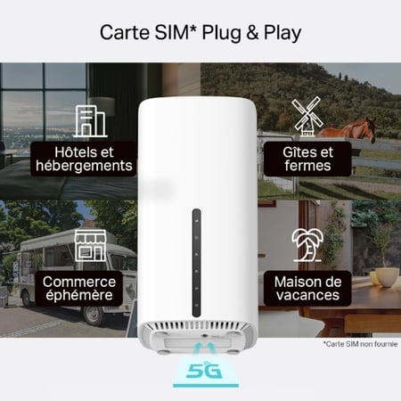 راوتر تي بي-لينك TP-Link 5G CPE AX1800 5G (tp-lenk NX200)