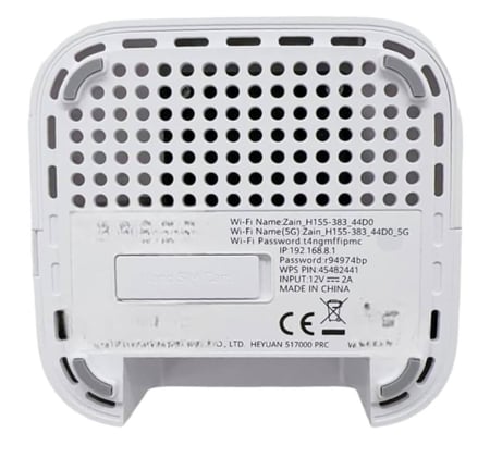 راوتر 5g أحدث اصدار cpe 5 h155-383 ضمان سنتين يدعم سرعة 3600 جيجا يدعم كل الشركات في المملكة