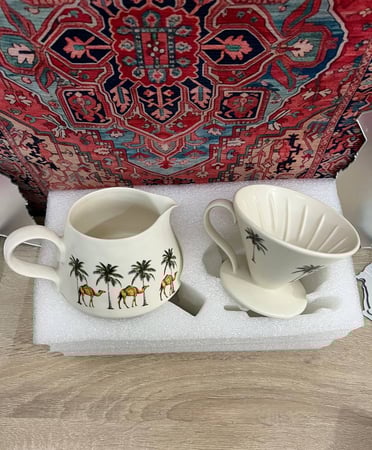 سيرفر وقمع قهوة