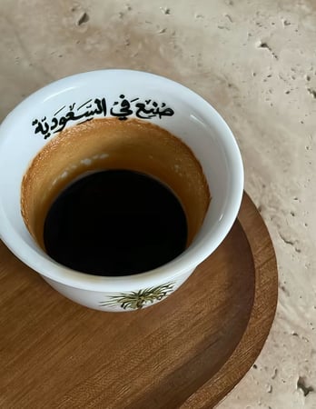 فناجيل مطبوعة قهوة نص درزن / درزن