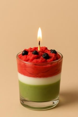 شمعة البطيخ المنعشة