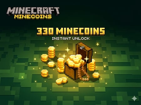 330 minecoins لعبة minecraft