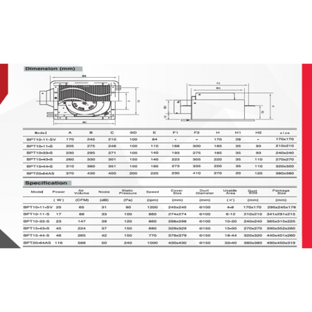 مروحة مثبتة على السقف مقاس 38