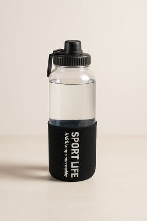 زجاجة رياضية 1 لتر بغطاء محكم وعازل حراري – SPORT LIFE