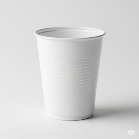 طقم كاسات سفري ابيض مقاس 7 اونص عدد 480 كاس