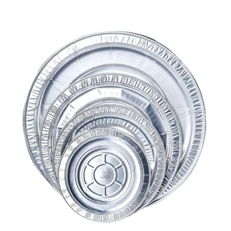 صحن قصدير دائري كبير 45 سم