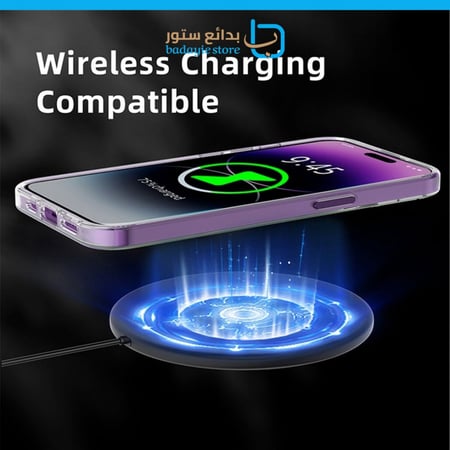 يونغ كيت تك - كفر حماية ماج سيف ايفون 14 بروماكس / 14 برو - بنفسجي