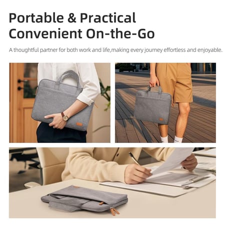 حقيبة روك لكمبيوتر المحمول الأنيقة (14.9 بوصة)