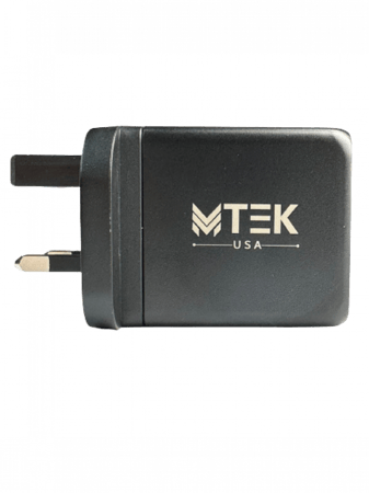 MTEK - فيش جداري بمنفذ pd و USB و HDMI يدعم الشحن السريع بقوة 44 واط