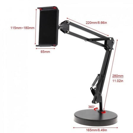 هولدر مكتبي حديد مرن